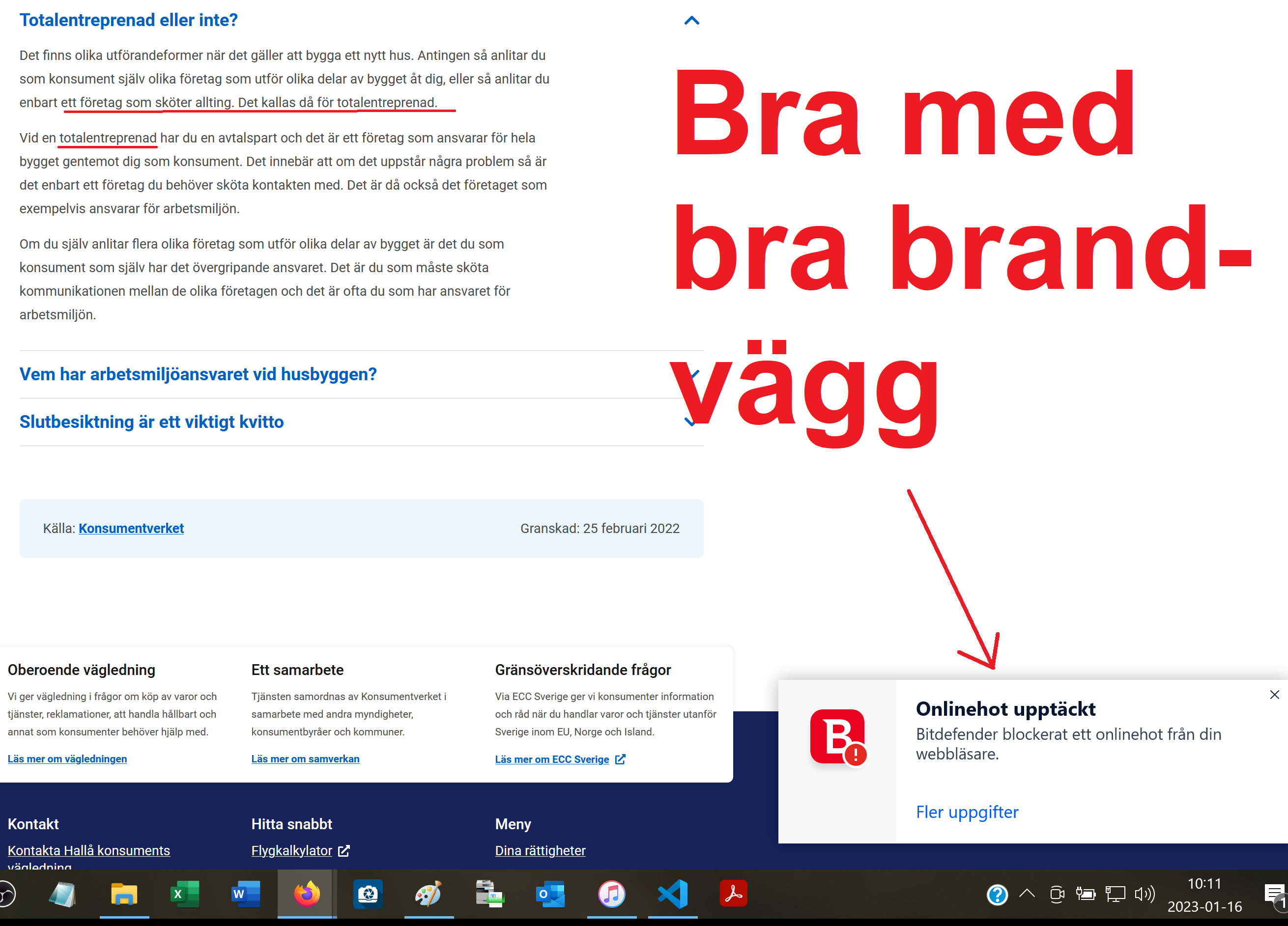 Hallå Konsument har ingen aning